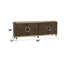 Armoire console avec poids de 268 lb avec matériaux et fabrication de panneaux de particules