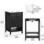 Meuble-lavabo simple 23,6 po Frauke