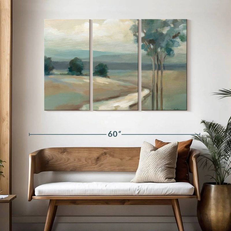 Avery Sage Trees, 32" H x 50" W