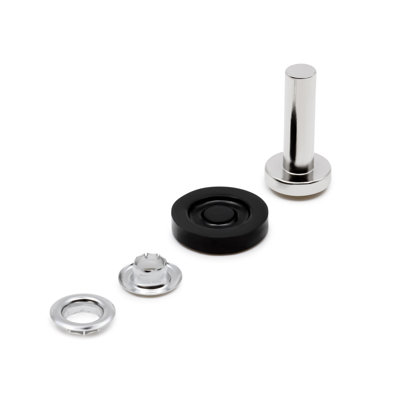 Dritz 1/4 gros œillets et outils, argent, 144 ensembles