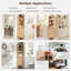 Vanarsdale Rattan Freestanding Linen Cabinet