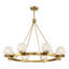 Lustre 8 lumières en laiton Darien-919784210