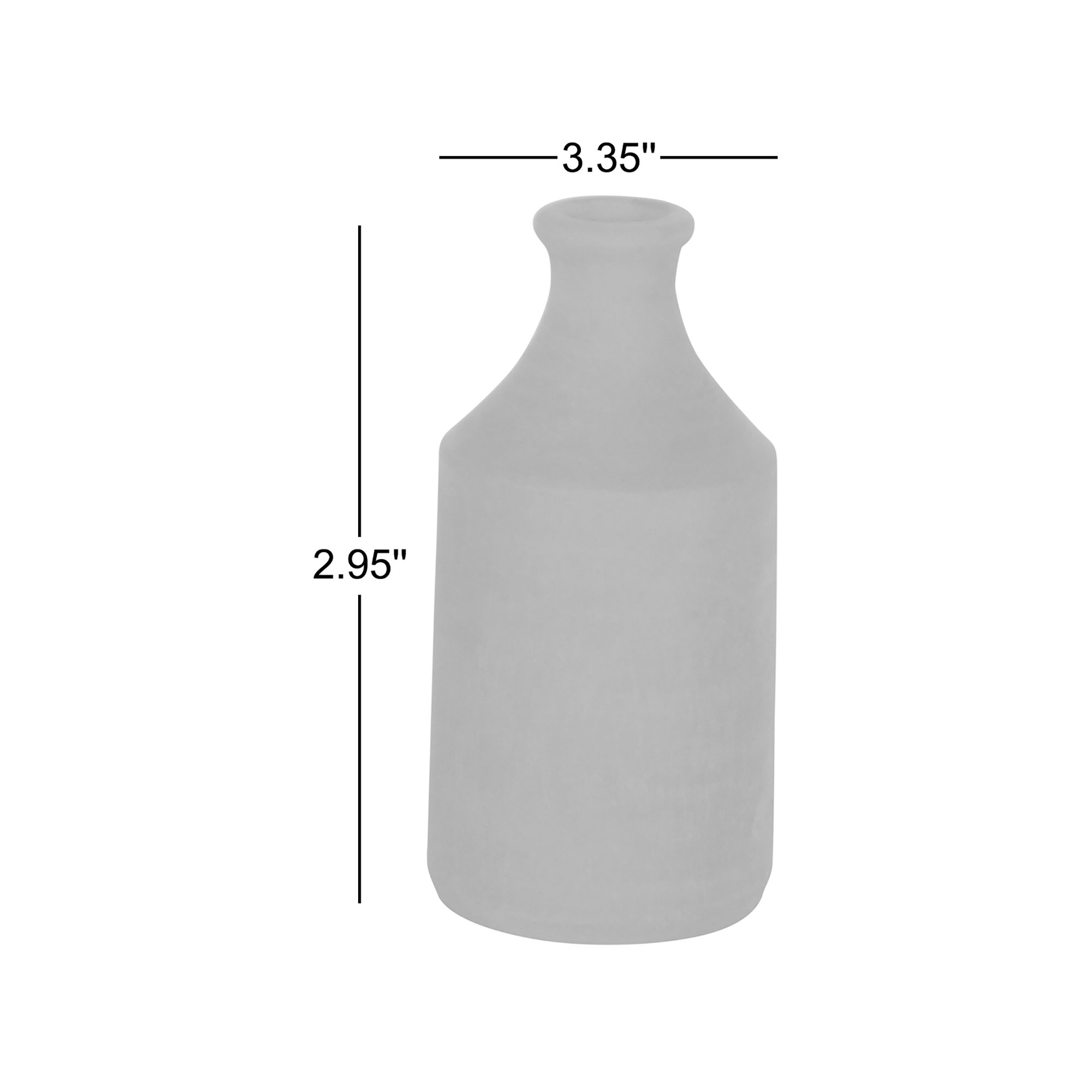 2.95'' Terracotta Table Vase