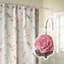 Crochets de rideau de douche, 12 crochets décoratifs en résine rétro antirouille pour salle de bain, chambre de bébé, chambre à coucher, salon