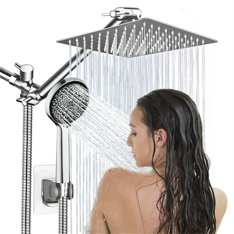 Pomme de douche à pluie avec douchette