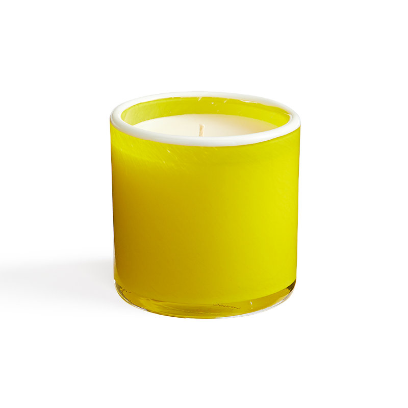 White Grapefruit Scented Jar Candle, 3" H x 3" W x 3" D