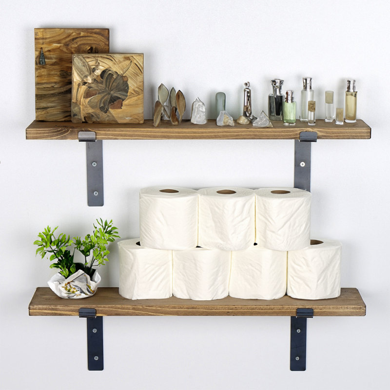 Wilger 2 Piece Bracket Shelf