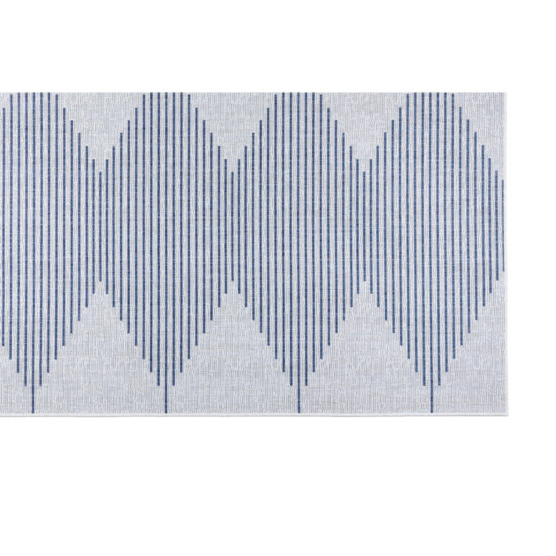 Tapis en sisal bleu marine (5,2 x 7,5 pi), 100% fibre naturelle, hauteur de velours de 0,2 po | Tissé à la machine avec envers en jute, 96 000 fils | Durable, écologique, facile à nettoyer, parfait pour le décor du salon et de la chambre à coucher