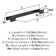 Bridgeport 6 5/16" Centre Handle Pull Multipack