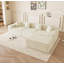 Canapé modulaire modulaire en L avec méridienne réversible, coussins de siège profonds, canapé confortable pour le salon, canapé peu encombrant pour les appartements, canapé rembourré en tissu moderne-37170659