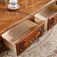 European Vintage Carved Marble Square Coffee Table-106732122