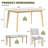 6 Piece Dining Room Table Set