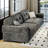 Simple Elegant Chenille Gray Sofa