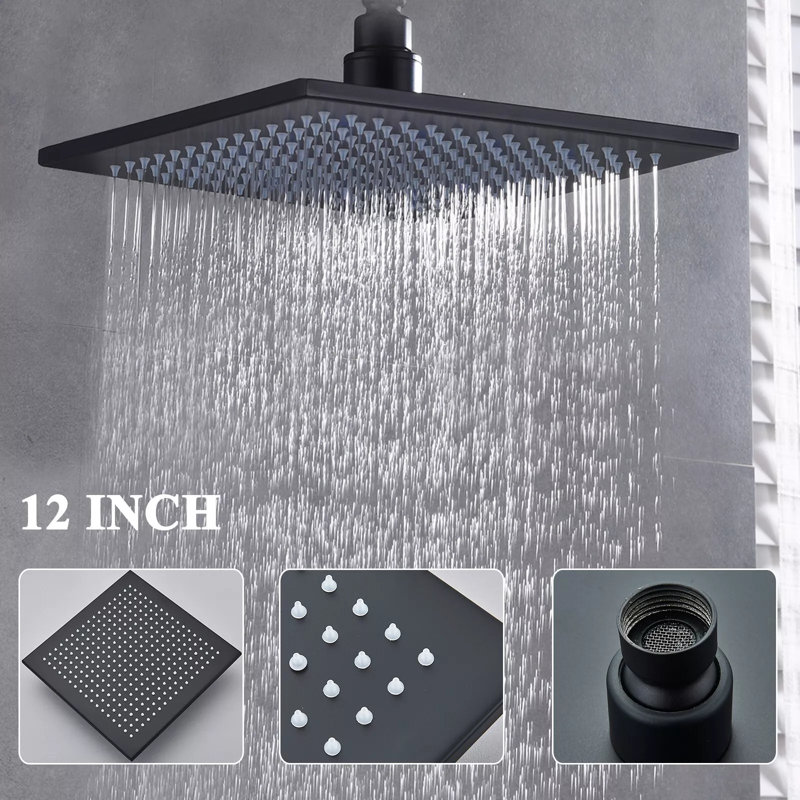 Pomme de douche à pluie 1,8 GPM GPM