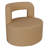 Teddy Accent Chair with Open-Back, 360°Rotating Base,-2054382126