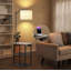 Lampe de table sur pied 59,45 po avec port USB Type-C et CA Kartrina-114482273