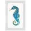 Aegean Sea Horse by Julia Posokhova - Single Picture Frame Painting-236651175