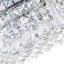 Plafonnier encastré en cristal 4 lumières avec base pour ampoule E12 Marnell-1444779830