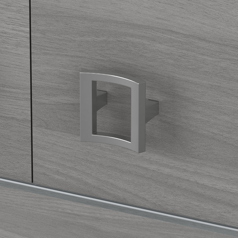 Office 500 Collection Credenza Desk, Gray