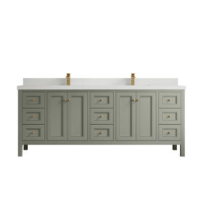 84 po Nashville X P 22 po De salle de bain double en albâtre