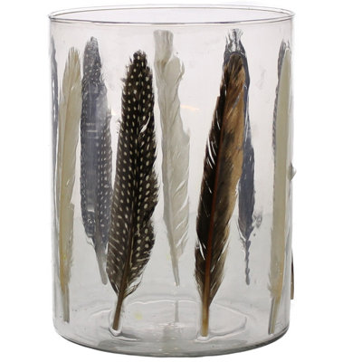 Petit porte-votive en verre