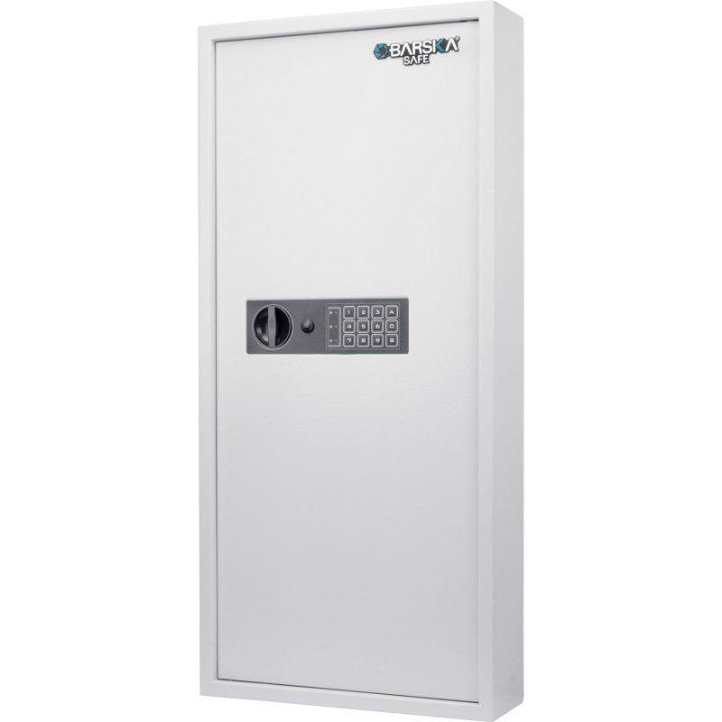 240 KEYS KEYPAD WALL KEY SAFE WHITE