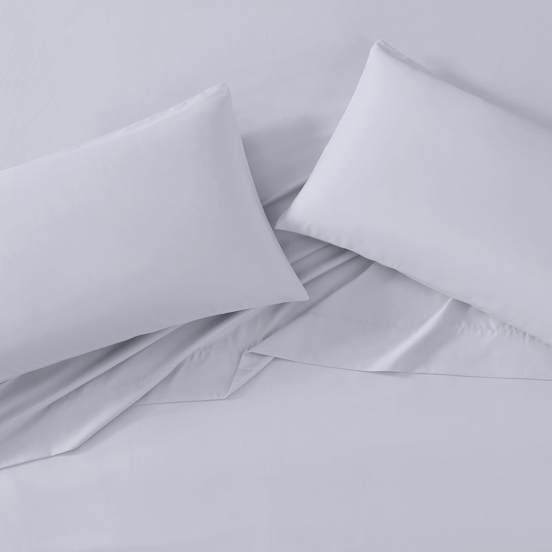 Queen Pink Cotton Polyester Deep Pocket Sheet Set