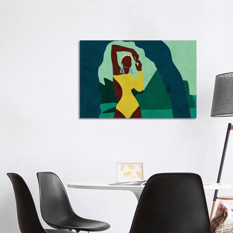 Citronella Horizontal by Reyna Noriega - Print on Canvas, No Framed, 20.32 cm H x 30.48 cm W