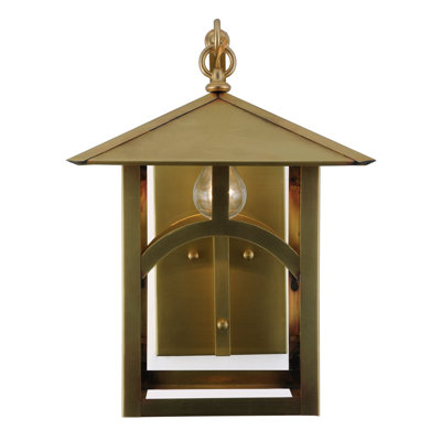 1 - Light Outdoor Wall Lantern