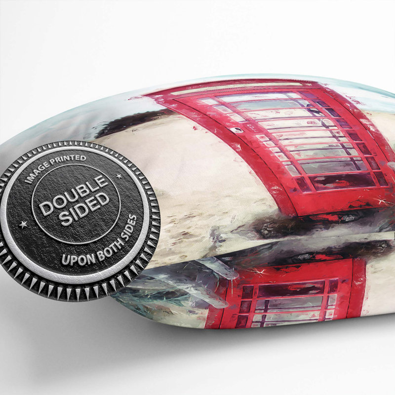 Square Throw Cushion, 40cm H x 40cm W x 15cm D