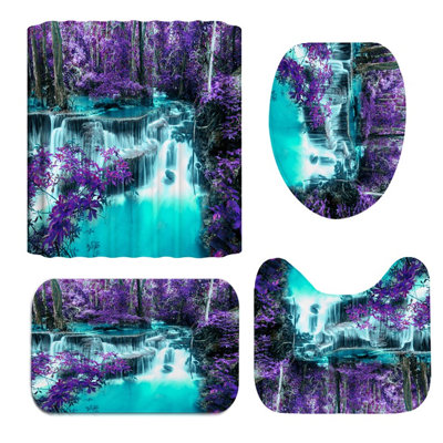 Powhattan 4 Piece Bath Set + Hooks