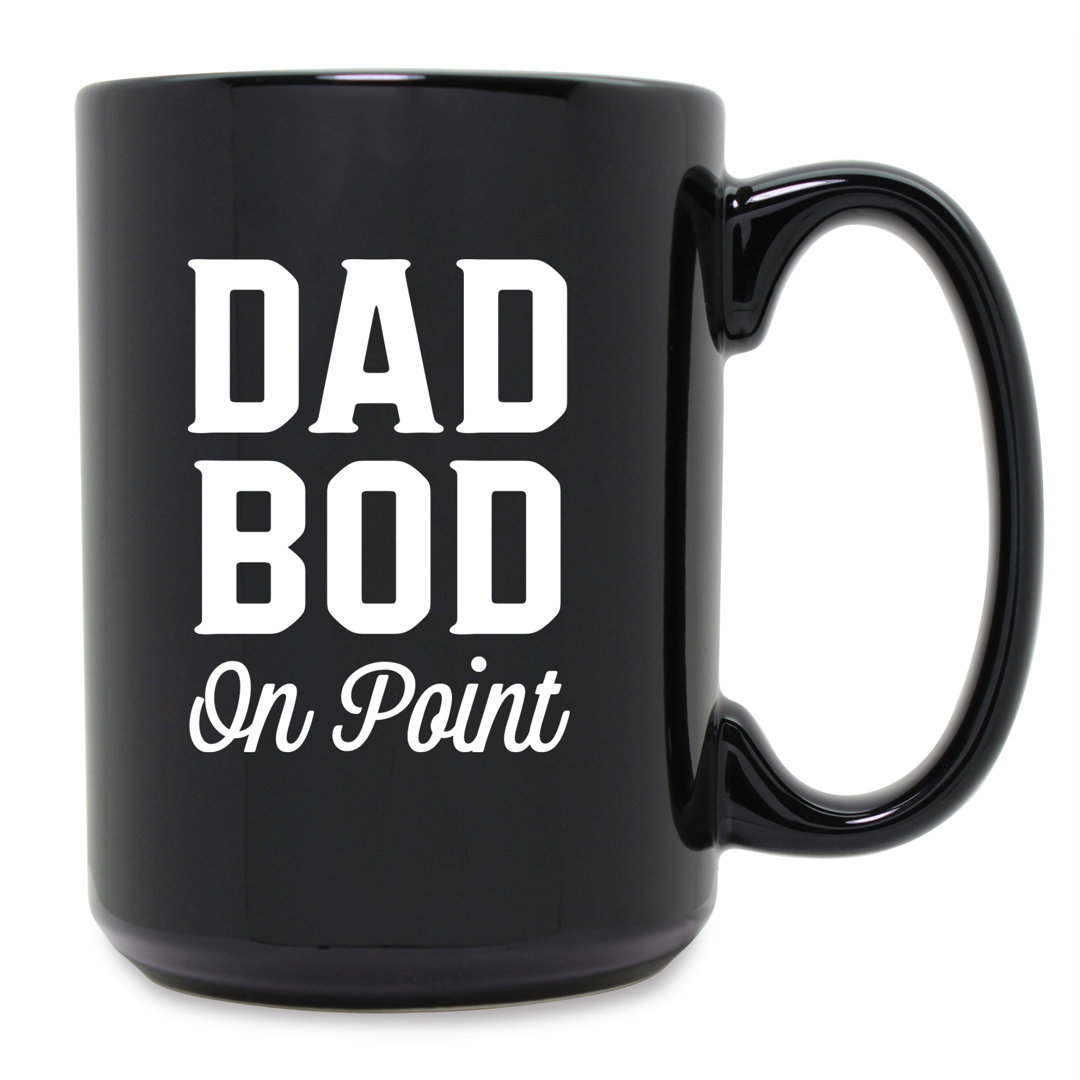 Alviso Dad Bod on Point Grande Coffee Mug Winston Porter