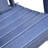 Folding Outdoor Chair With Table, All - Weather Fire Pit Chair, Patio For Deck, Backyard, Balcony, Navy Blue, , Foldable Home And Table , Spaces, Heat Travel Use