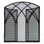 Londrea 3 Panel Steel Fireplace Screen