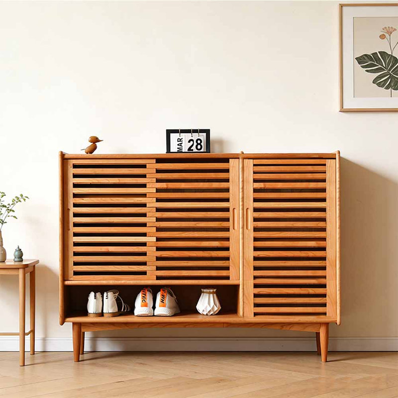 European-style exquisite living room shoe cabinet