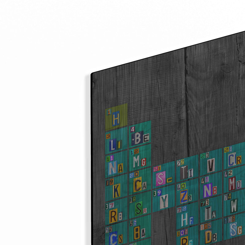 «Plaque d’impression - Tableau périodique» par Design Turnpike, H 24 po x l 36 po