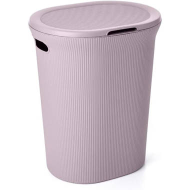 Rubbermaid 13.25 Gallon Rectangular Spring-Top Lid Wastebasket