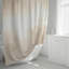 Rideau de douche avec tapis de bain-55874568
