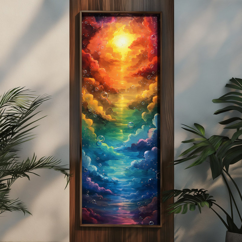 Elegant Decorative Framed MDF Painting, 15.8 x 47.2 inches | 100% UV Printed on 3 mm MDF with Durable 100% Pine Wood Frame (Thickness: 0.14 inches) | Perfect Wall Art for Living Room, Bedroom & Office Décor