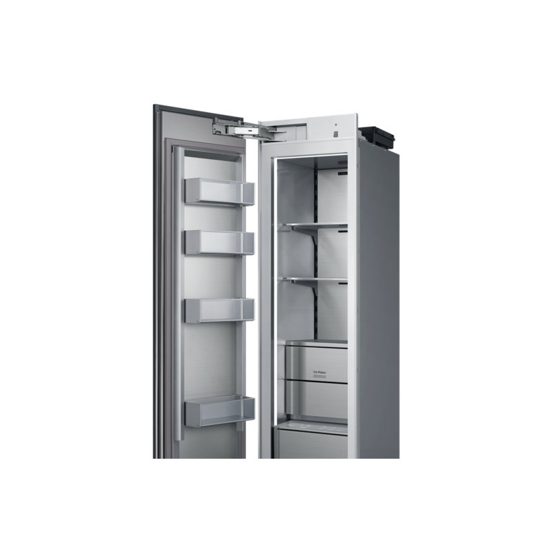 Left Column Panel Kit, Contemporary, Graphite Stainless, 18"