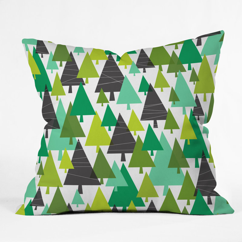 Heather Dutton Winter Woods Euro Pillow