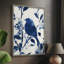 Reproduction encadrée FLORAL Series DLXVII - bois massif-1192893484