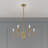 Seiling 5 - Light Steel Dimmable Chandelier-835073896