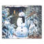 «Winter Snowman», impression sur toile tendue