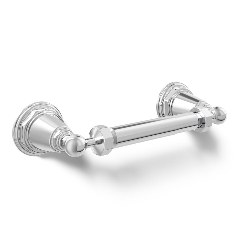 Pinstripe® Wall Mount Toilet Paper Holder, Polished Chrome