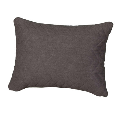 Geometric Cotton Blend Reversible Pillow Cover