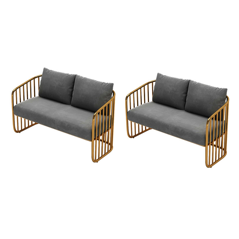 Banc de rangement pour restaurant simple Dessert Shop Cafe, Gris