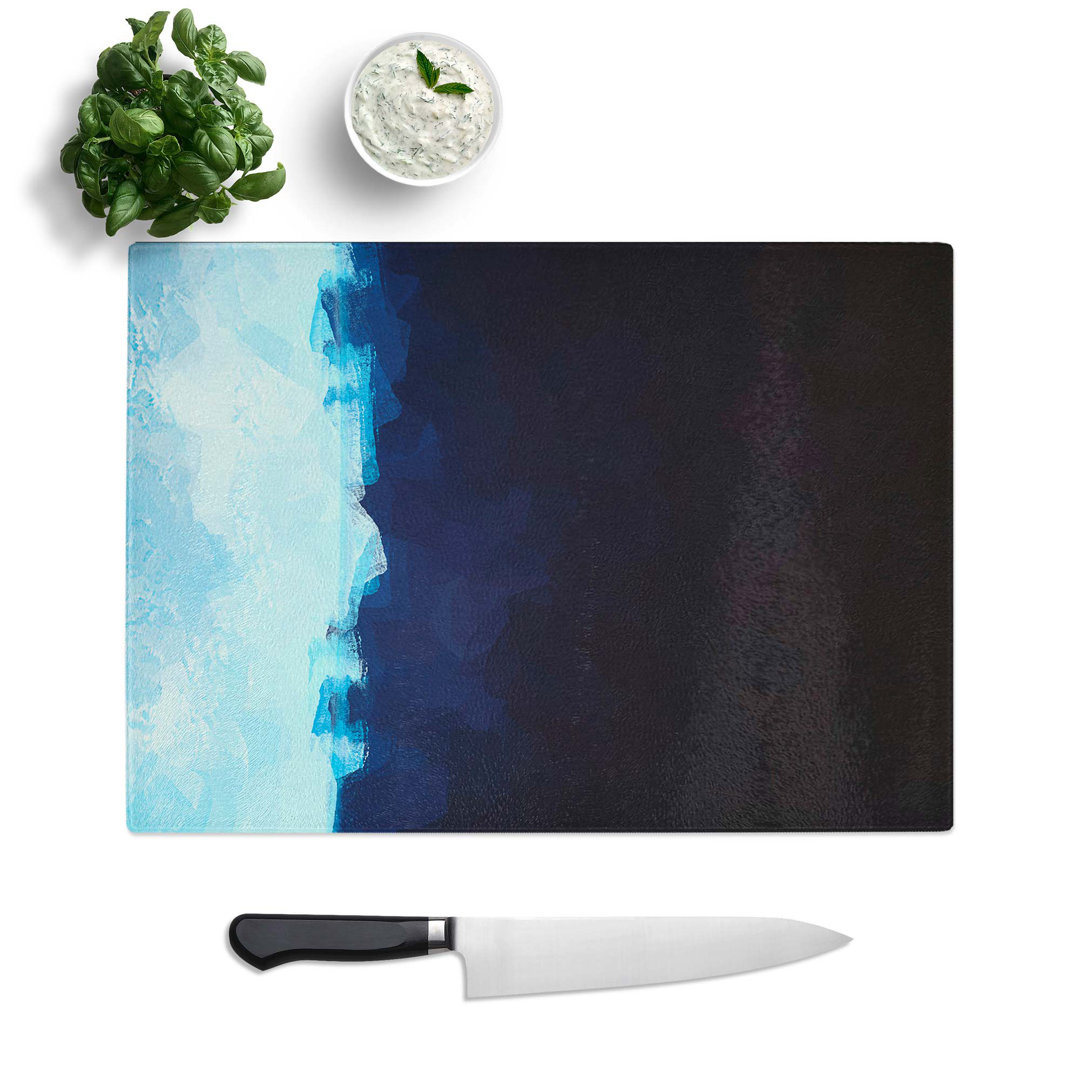 Tempered Glass The Beauty of Earth in Abstract Chopping Board