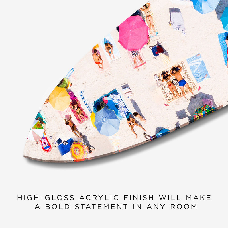 Bondi Beach Decorative Acrylic Surfboard by Oliver Gal