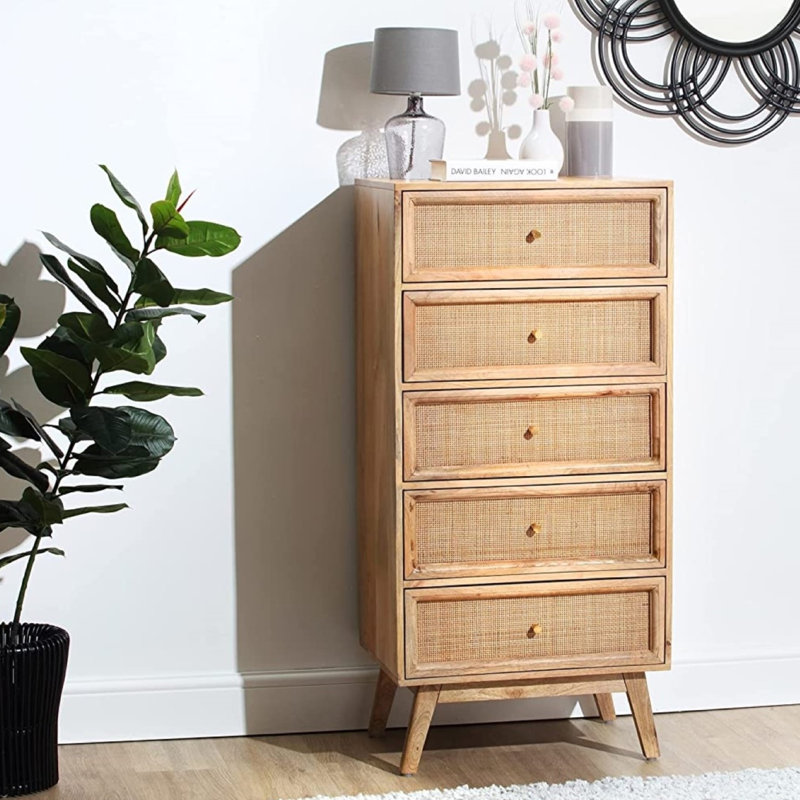 Commode 5 tiroirs Anusoya